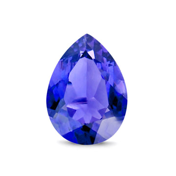Pear Tanzanite CZ Loose Gemstones